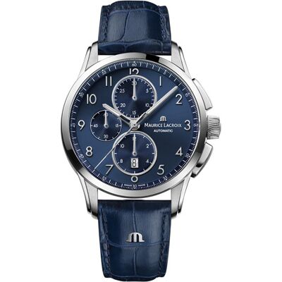 Maurice Lacroix Pontos PT6388-SS001-420-4 Pontos Chronograph Horloge Maurice Lacroix Pontos PT6388-SS001-420-4 Pontos Chronograph Horloge