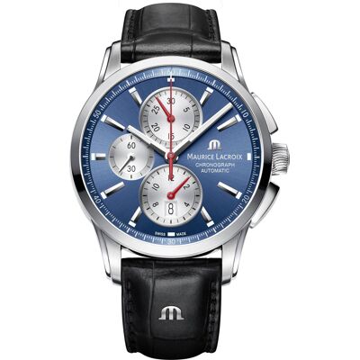 Maurice Lacroix Pontos PT6388-SS001-430-1 Pontos Chronograph Horloge Maurice Lacroix Pontos PT6388-SS001-430-1 Pontos Chronograph Horloge