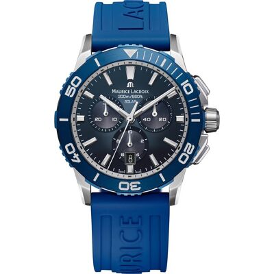 Maurice Lacroix Pontos PT1038-SSL40-430-4 Pontos S Solar Chronograph Horloge Maurice Lacroix Pontos PT1038-SSL40-430-4 Pontos S Solar Chronograph Horloge