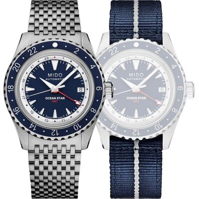 MIDO Ocean Star M0268291804100 Ocean Star GMT Horloge MIDO Ocean Star M0268291804100 Ocean Star GMT Horloge