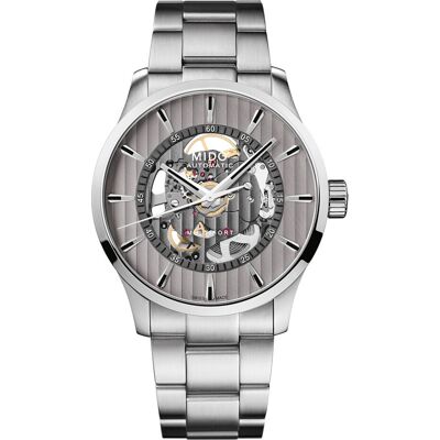 MIDO Multifort M0384361103100 Multifort Skeleton Vertigo Horloge MIDO Multifort M0384361103100 Multifort Skeleton Vertigo Horloge