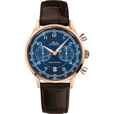 MIDO Multifort M0404273604200 Multifort Patrimony Chronograph Horloge MIDO Multifort M0404273604200 Multifort Patrimony Chronograph Horloge