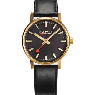 Mondaine Evo MSE.40122.LB Evo Gent Horloge Mondaine Evo MSE.40122.LB Evo Gent Horloge
