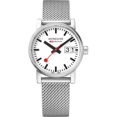 Mondaine Evo MSE.30210.SM Evo2 Lady Horloge Mondaine Evo MSE.30210.SM Evo2 Lady Horloge