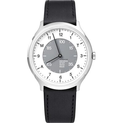 Mondaine Helvetica MH1.R2S10.LB Helvetica Smart Horloge Mondaine Helvetica MH1.R2S10.LB Helvetica Smart Horloge
