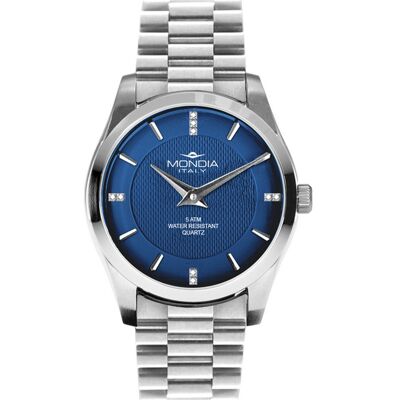 Mondia MI-746-SS-BLZ-CM Madison City Horloge Mondia MI-746-SS-BLZ-CM Madison City Horloge