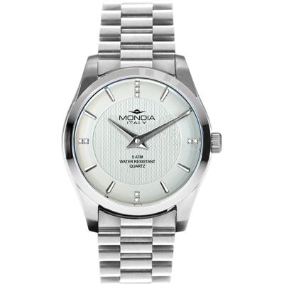 Mondia MI-746-SS-SLZ-CM Madison City Horloge Mondia MI-746-SS-SLZ-CM Madison City Horloge