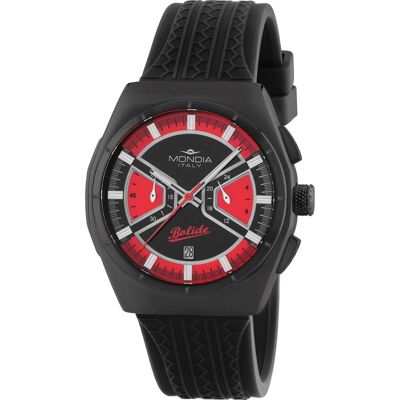 Mondia MI-819-BK-BKRD-CG Rally Legend Chrono Set Horloge Mondia MI-819-BK-BKRD-CG Rally Legend Chrono Set Horloge