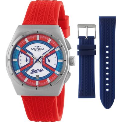 Mondia MI-819-SS-RDWT-CG Rally Legend Chrono Set Horloge Mondia MI-819-SS-RDWT-CG Rally Legend Chrono Set Horloge