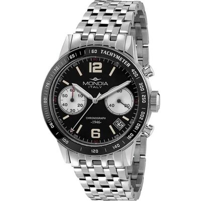 Mondia MI-822-SS-BK-CM Heritage 1946 Horloge Mondia MI-822-SS-BK-CM Heritage 1946 Horloge