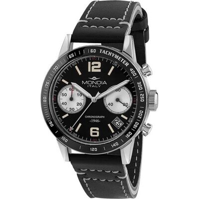 Mondia MI-822-SS-BK-CP Heritage 1946 Horloge Mondia MI-822-SS-BK-CP Heritage 1946 Horloge