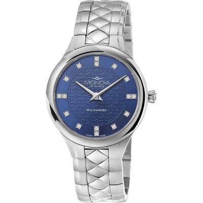 Mondia MS-210-SS-04DBL-CM Affinity City Horloge Mondia MS-210-SS-04DBL-CM Affinity City Horloge