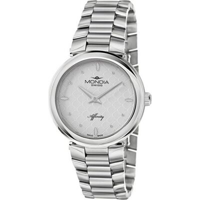 Mondia MS-211-SS-01SL-CM Affinity City Horloge Mondia MS-211-SS-01SL-CM Affinity City Horloge