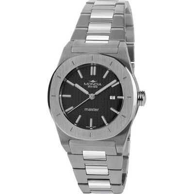 Mondia MS-731-SS-13BK-CM Master Sport Horloge Mondia MS-731-SS-13BK-CM Master Sport Horloge