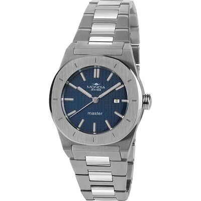 Mondia MS-731-SS-14BL-CM Master Sport Horloge Mondia MS-731-SS-14BL-CM Master Sport Horloge