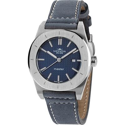 Mondia MS-731-SS-14BL-CP Master Sport Horloge Mondia MS-731-SS-14BL-CP Master Sport Horloge