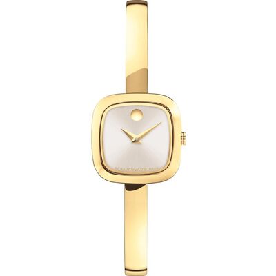 Movado Classic 0608058 Museum Square Bangle Horloge Movado Classic 0608058 Museum Square Bangle Horloge