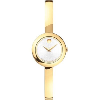 Movado Classic 0608063 Museum Round Bangle Horloge Movado Classic 0608063 Museum Round Bangle Horloge
