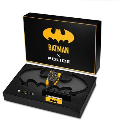 Police PEWGM0090102-SET Ultimate Batman Set Horloge Police PEWGM0090102-SET Ultimate Batman Set Horloge
