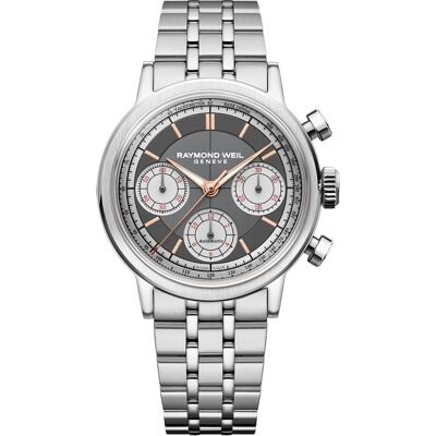 Raymond Weil Millesime 7765-ST-60651 Millesime Tri-Compax Horloge Raymond Weil Millesime 7765-ST-60651 Millesime Tri-Compax Horloge