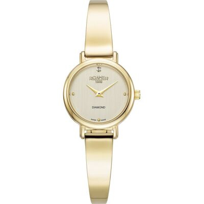Roamer 548845-48-15-50 Elegance Diamond Round Horloge Roamer 548845-48-15-50 Elegance Diamond Round Horloge