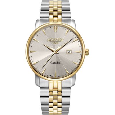 Roamer Classic Line 971856-48-55-50 Classico Gents Horloge Roamer Classic Line 971856-48-55-50 Classico Gents Horloge