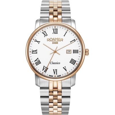 Roamer Cluse Straps 971856-49-25-50 Classico Gents Horloge Roamer Cluse Straps 971856-49-25-50 Classico Gents Horloge