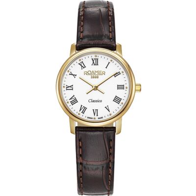 Roamer Classic Line 971857-48-25-05 Classico Ladies Horloge Roamer Classic Line 971857-48-25-05 Classico Ladies Horloge