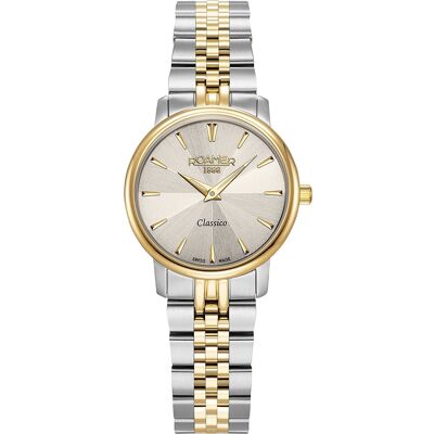 Roamer Classic Line 971857-48-55-50 Classico Ladies Horloge Roamer Classic Line 971857-48-55-50 Classico Ladies Horloge