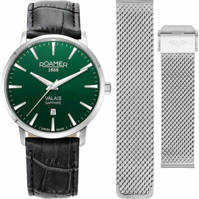 Roamer Valais 988833-41-75-05 Valais Interchangeable Box Set Horloge Roamer Valais 988833-41-75-05 Valais Interchangeable Box Set Horloge