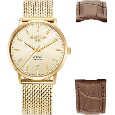 Roamer Valais 988833-48-35-05 Valais Interchangeable Box Set Horloge Roamer Valais 988833-48-35-05 Valais Interchangeable Box Set Horloge