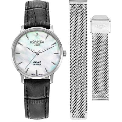 Roamer 989847-41-20-05 Valais Interchangeable Box Set Horloge Roamer 989847-41-20-05 Valais Interchangeable Box Set Horloge