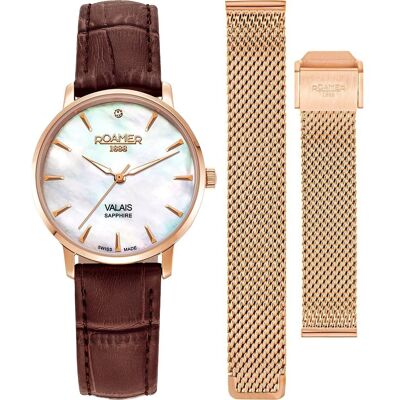 Roamer Valais 989847-49-10-05 Valais Interchangeable Box Set Horloge Roamer Valais 989847-49-10-05 Valais Interchangeable Box Set Horloge