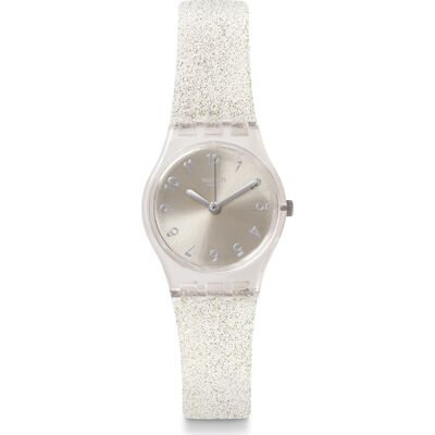 Swatch Originals Small (25mm) LK343E Silver Glistar Horloge Swatch Originals Small (25mm) LK343E Silver Glistar Horloge