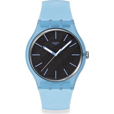 Swatch Originals Large (41mm) SO29L101 Blue Moves Horloge Swatch Originals Large (41mm) SO29L101 Blue Moves Horloge