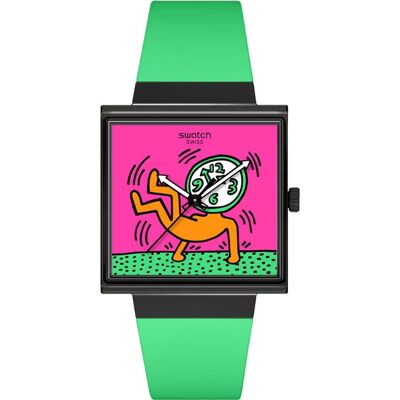 Swatch What If - Square SO34Z102 Breaks Off Horloge Swatch What If - Square SO34Z102 Breaks Off Horloge