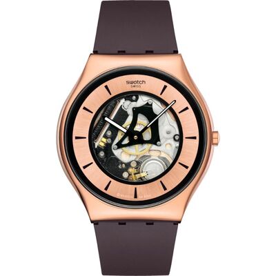Swatch New Skin Irony SS07G107 Copper Flame Horloge Swatch New Skin Irony SS07G107 Copper Flame Horloge