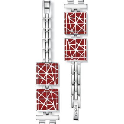 Swatch Plastic - Square SUB 18mm ASUBM108G SUBM108G Linked Emotion band Swatch Plastic - Square SUB 18mm ASUBM108G SUBM108G Linked Emotion band