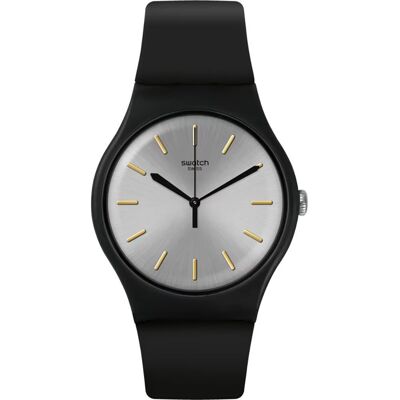 Swatch Originals Large (41mm) SUOB173 Back to Black Horloge Swatch Originals Large (41mm) SUOB173 Back to Black Horloge