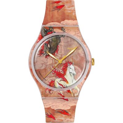 Swatch Originals Large (41mm) SUOZ369 Riding the clouds Horloge Swatch Originals Large (41mm) SUOZ369 Riding the clouds Horloge