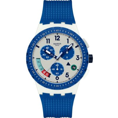 Swatch New Chrono Plastic SUSM409 It's Time! Horloge Swatch New Chrono Plastic SUSM409 It's Time! Horloge