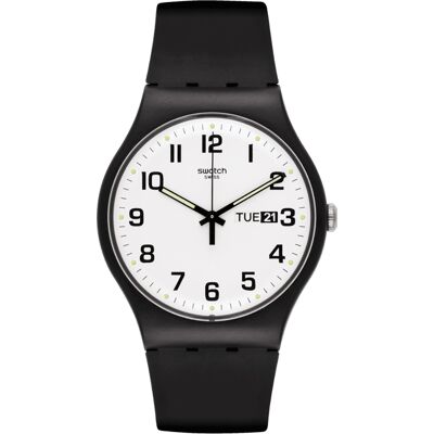 Swatch Originals Large (41mm) SO29B703 Twice Again Horloge Swatch Originals Large (41mm) SO29B703 Twice Again Horloge