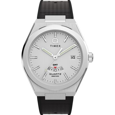Timex Q TW2Y12200 Q Continental GMT Horloge Timex Q TW2Y12200 Q Continental GMT Horloge