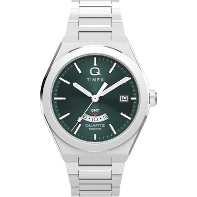 Timex Q TW2Y24800 Q Continental GMT Horloge Timex Q TW2Y24800 Q Continental GMT Horloge
