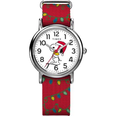 Timex X Peanuts TW2Y39500 Timex X Peanuts - Snoopy Santa Horloge Timex X Peanuts TW2Y39500 Timex X Peanuts - Snoopy Santa Horloge