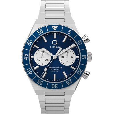 Timex Q TW2Y55900 Q Continental Chronograph Horloge Timex Q TW2Y55900 Q Continental Chronograph Horloge