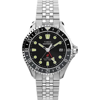 Timex Deep Water TW2Y63900 Deepwater Meridian 200 Automatic GMT Horloge Timex Deep Water TW2Y63900 Deepwater Meridian 200 Automatic GMT Horloge