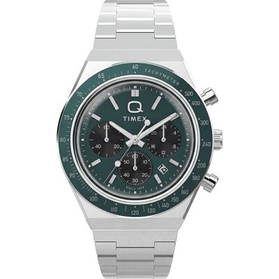 Timex Q TW2Y88500 Q Timex Chronograph Horloge Timex Q TW2Y88500 Q Timex Chronograph Horloge