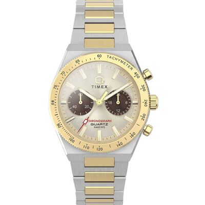 Timex Q TW2Y92300 Q Timex Continental Chronograph Horloge Timex Q TW2Y92300 Q Timex Continental Chronograph Horloge