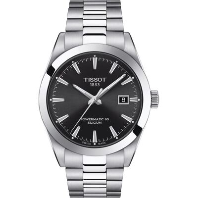 Tissot T-Classic T1274071105100 Gentleman Horloge Tissot T-Classic T1274071105100 Gentleman Horloge